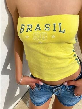 Brasil Strapless Tube Top - Women's Summer Camisole